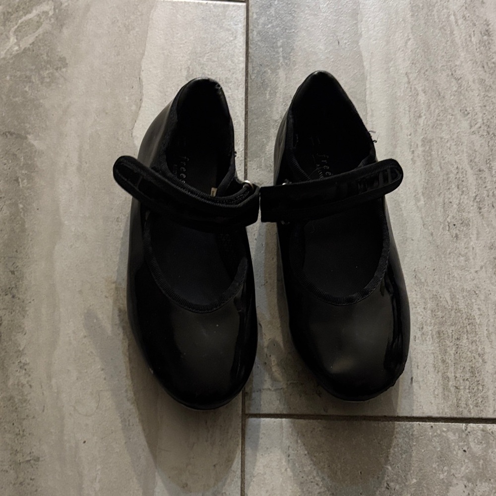 Freestyle Revolution Shiny Black Kids Mary Jane Shoes
